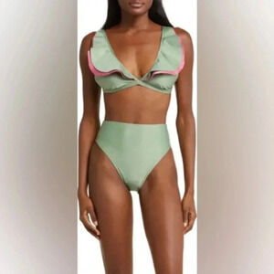 Farm Rio Ruffle Bikini Set XL B1396